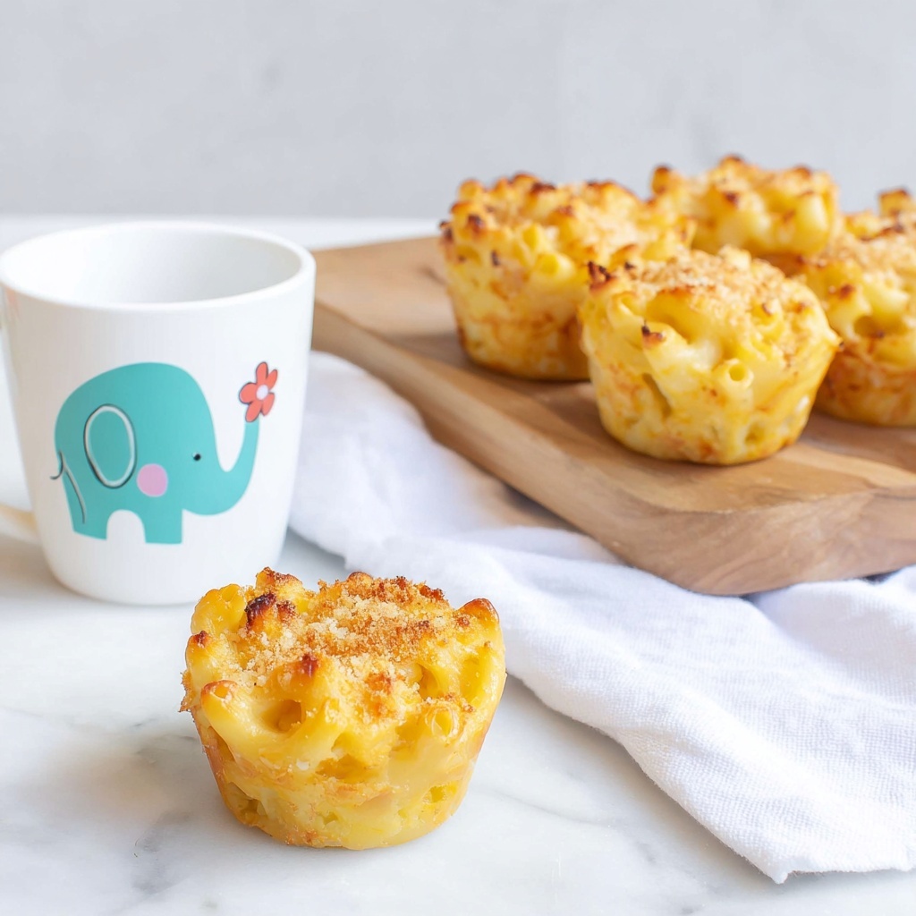 Mac and Cheese Muffins for Baby-Led Weaning Recipe - Recipe Image